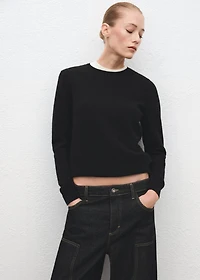 Balloon jeans with patches