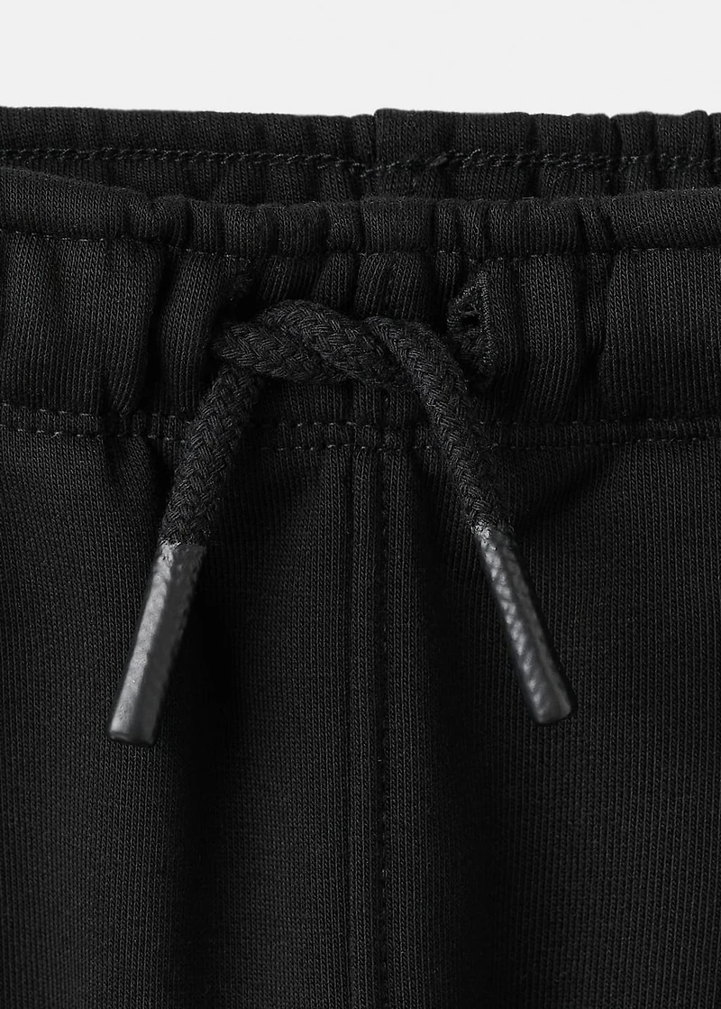 Cargo joggers with drawstring