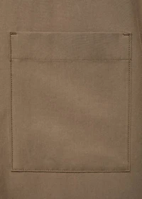 Lyocell jacket with pockets