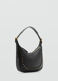 Small studded shoulder bag