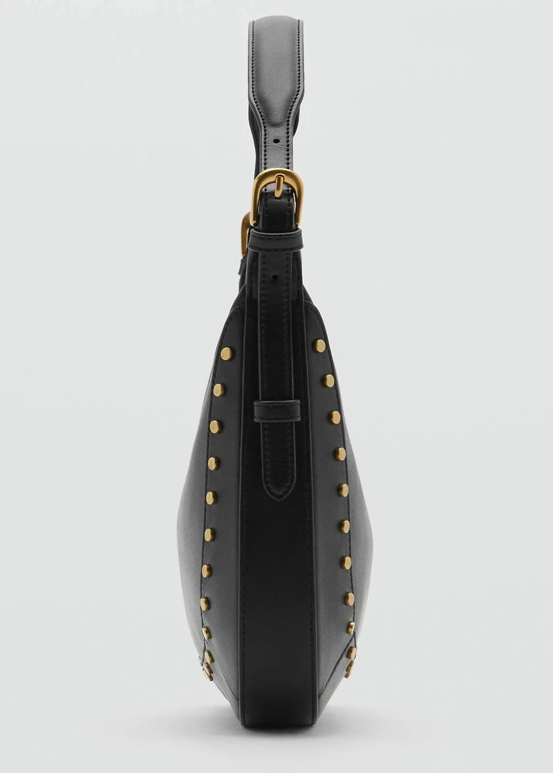 Small studded shoulder bag
