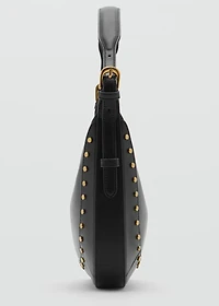 Small studded shoulder bag