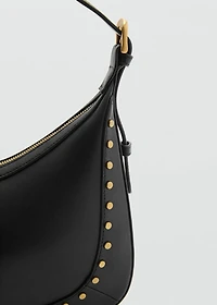 Small studded shoulder bag