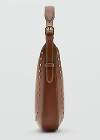 Studded shoulder bag