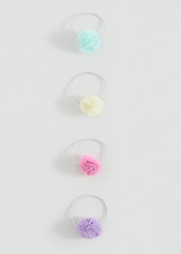 Pack of 4 scrunchies