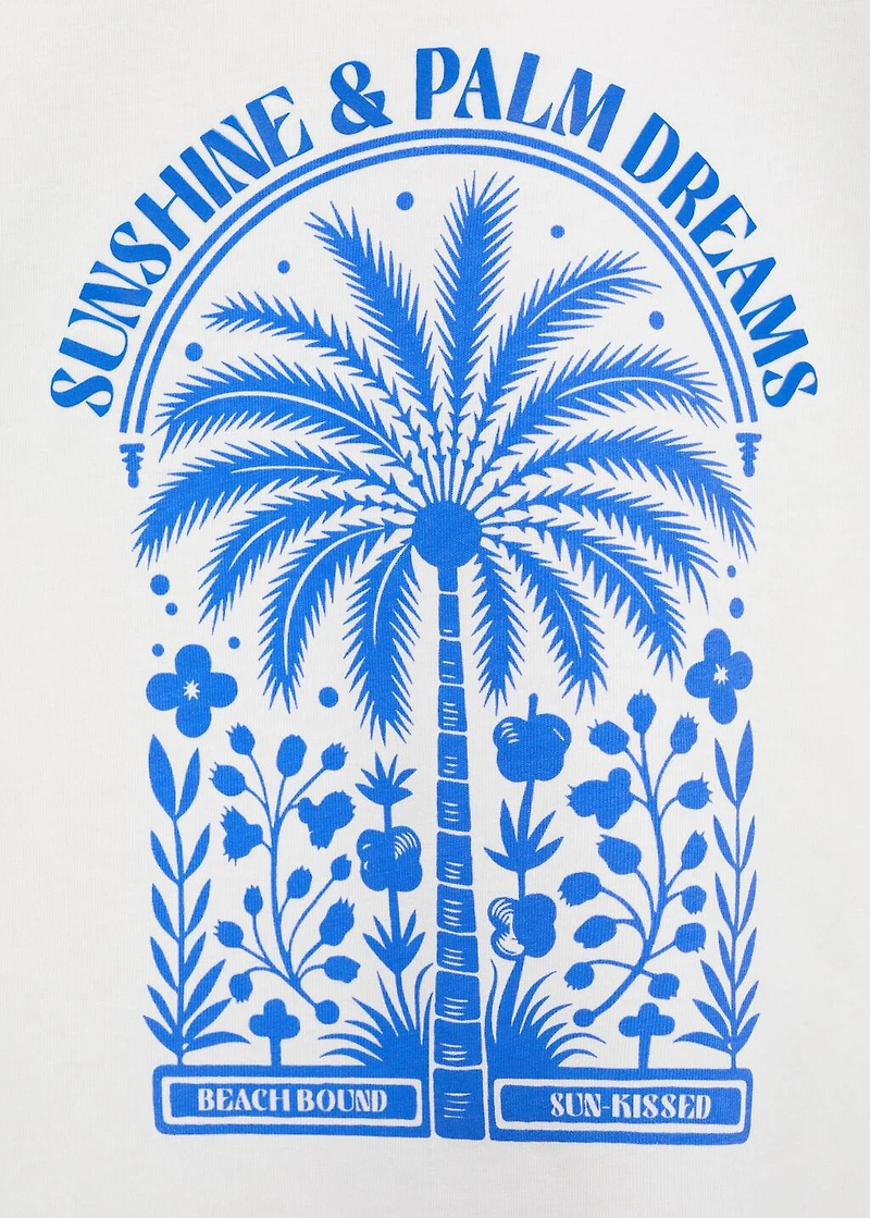 Short-sleeved printed t-shirt