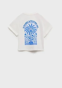Short-sleeved printed t-shirt