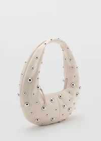 Studded shoulder bag