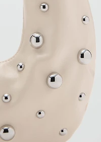 Studded shoulder bag