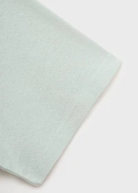 Relaxed-fit cotton-linen t-shirt