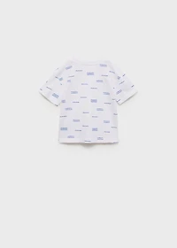 Short-sleeved printed t-shirt