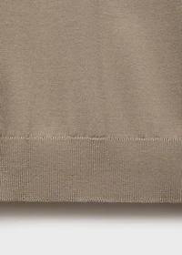 100% cotton fine-knit polo shirt