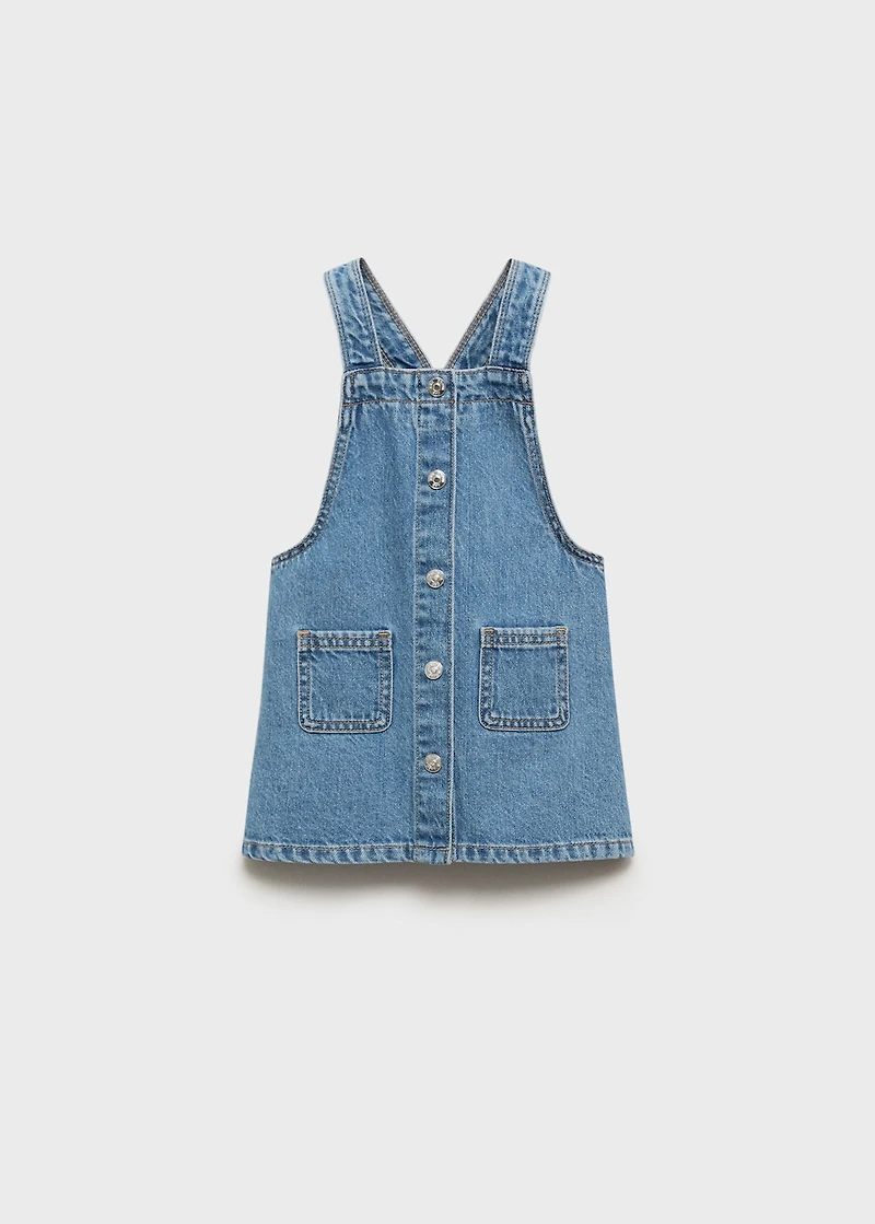 Denim buttons pichi