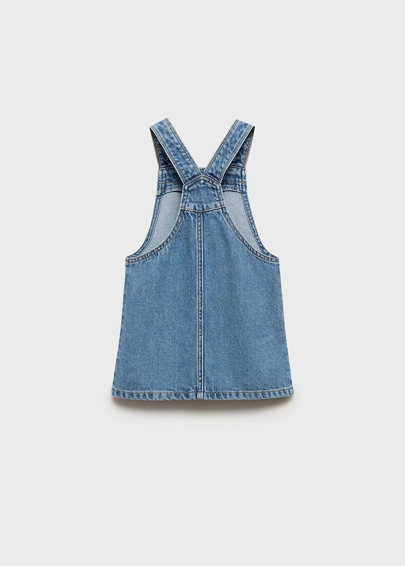 Denim buttons pichi