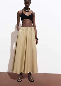 Knitted crop top