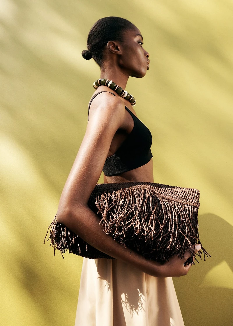 Knitted crop top