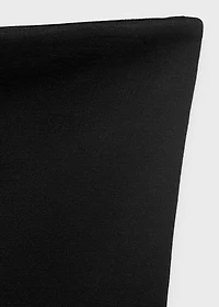 Peplum bandeau top