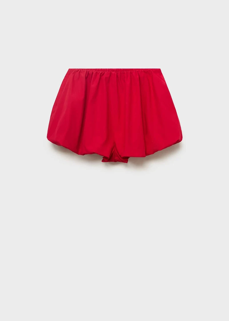 Balloon mini-shorts