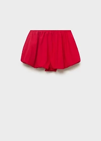 Balloon mini-shorts