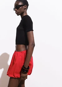 Balloon mini-shorts