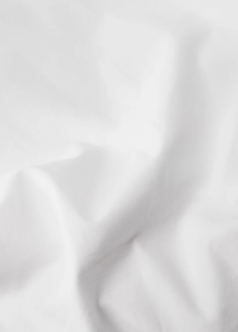 Duvet cover with lace detail for / cm bed