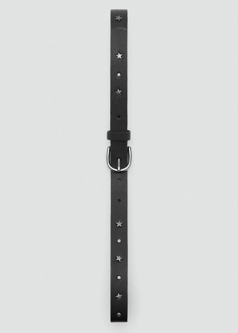 Star stud belt