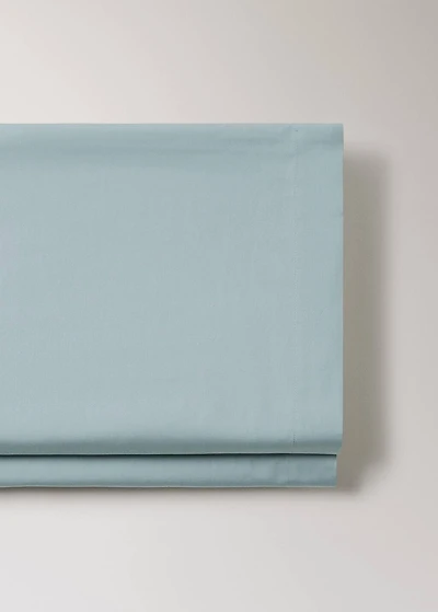Percale cotton top sheet for 90 cm bed