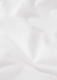 Cotton percale top sheet with inserts for 90 cm bed