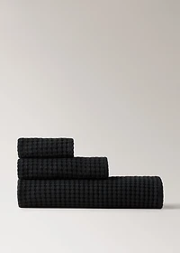 Cotton waffle washbasin towel