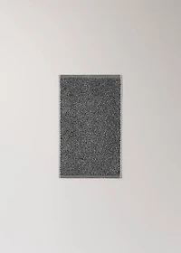 Cotton-blend two-tone guest towel