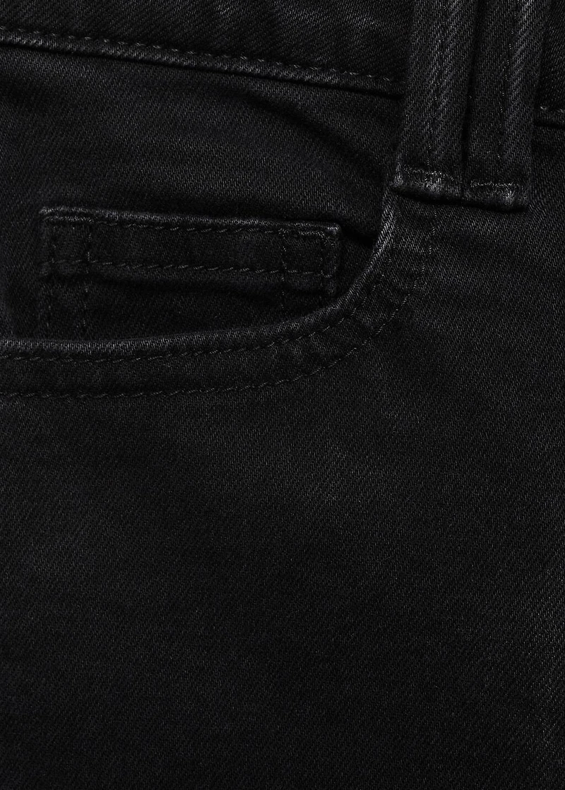 Buttons flare jeans
