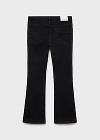 Buttons flare jeans