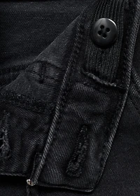 Straight-fit jeans with studs