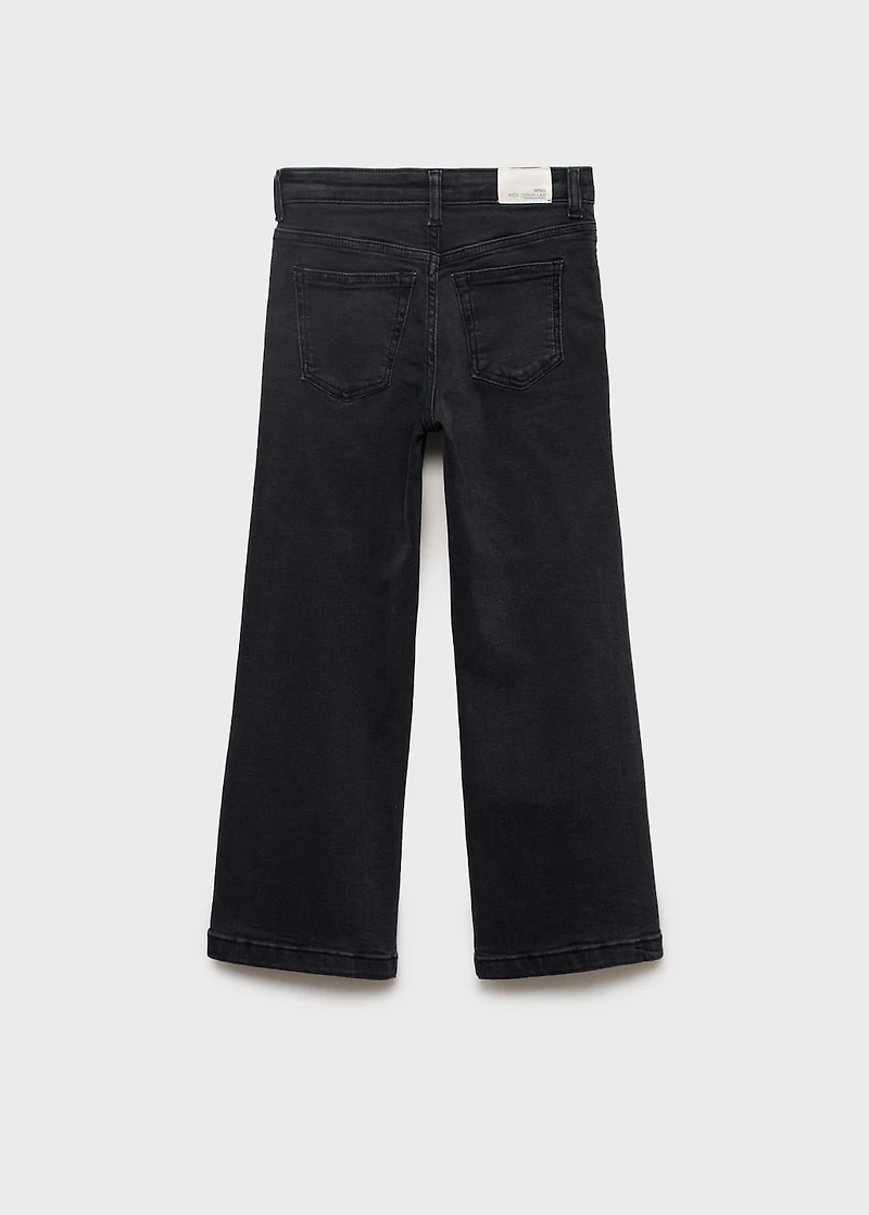 Straight-fit jeans with studs