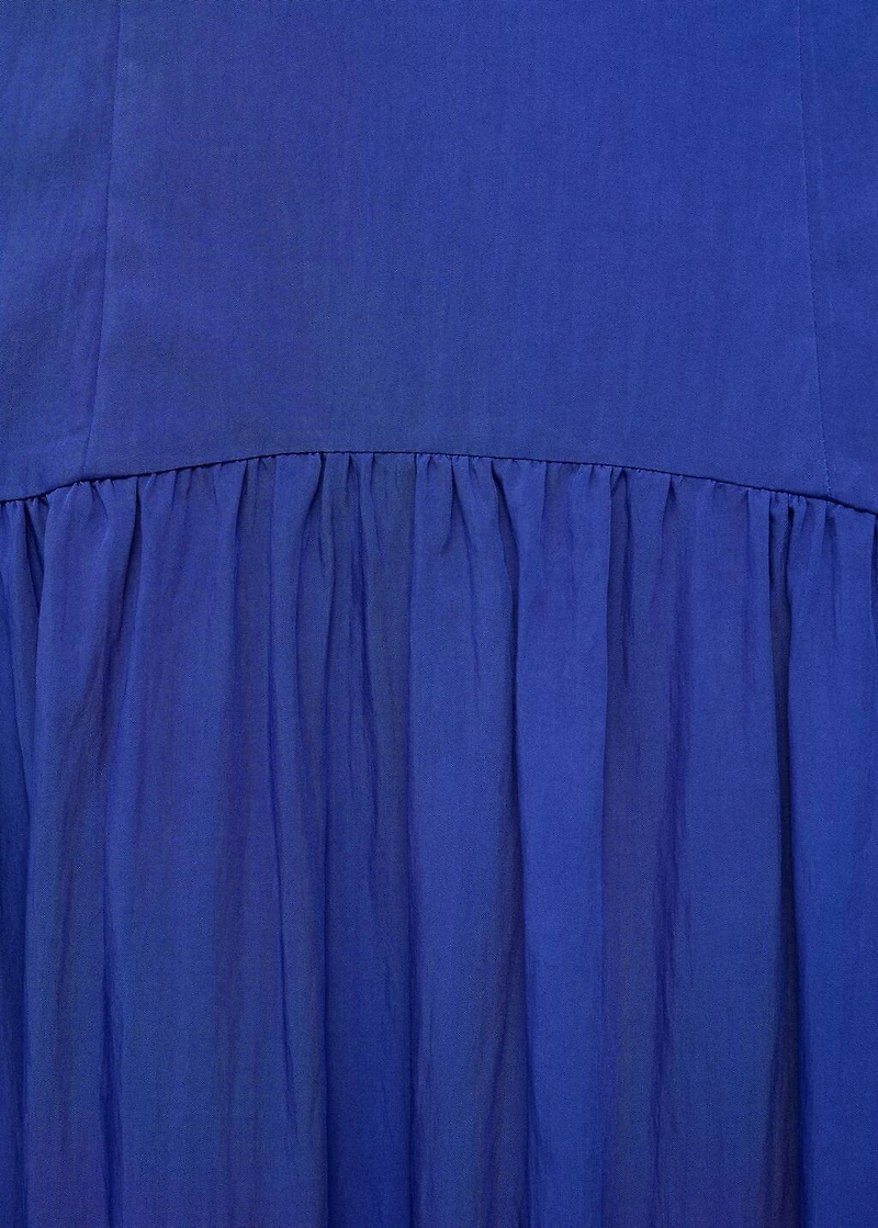 Flared cotton dress