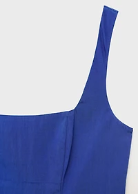 Flared cotton dress