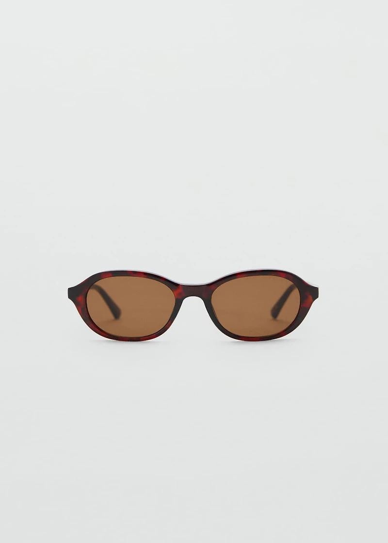 Tortoiseshell frame sunglasses