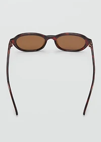 Tortoiseshell frame sunglasses