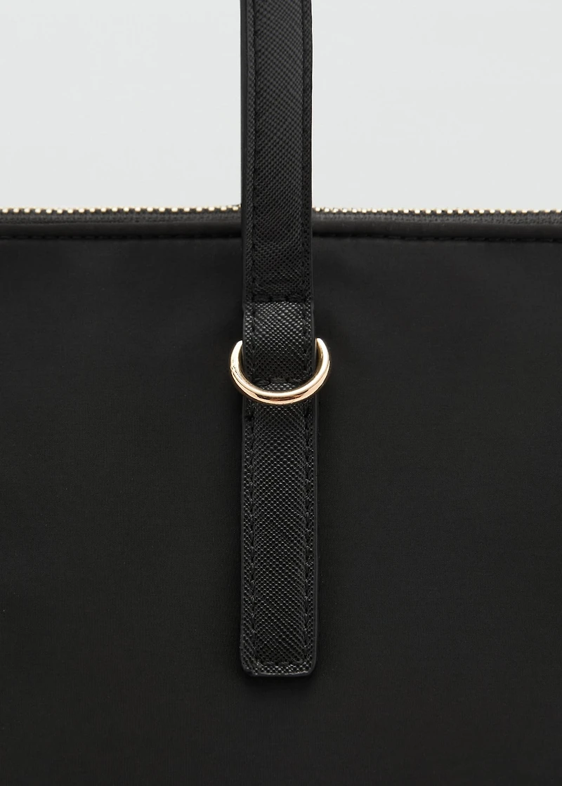 Nylon shopper bag