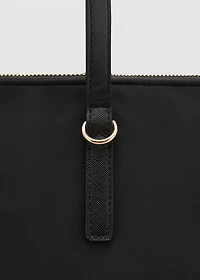 Nylon shopper bag