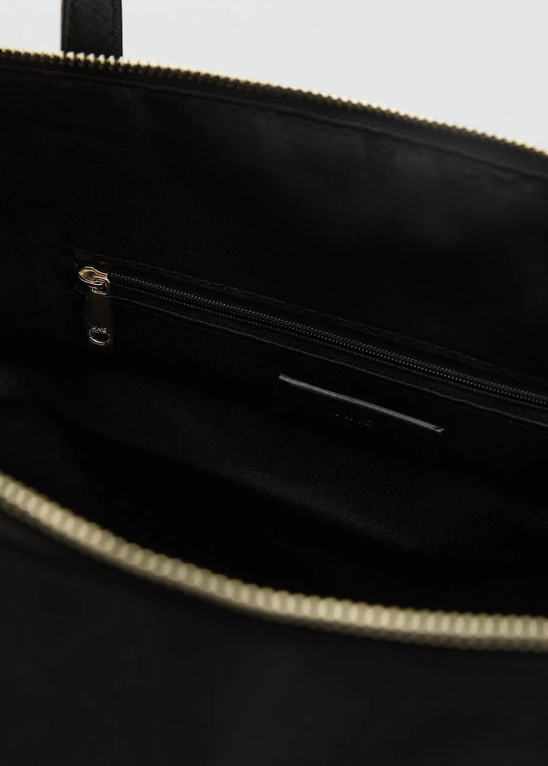 Nylon shopper bag