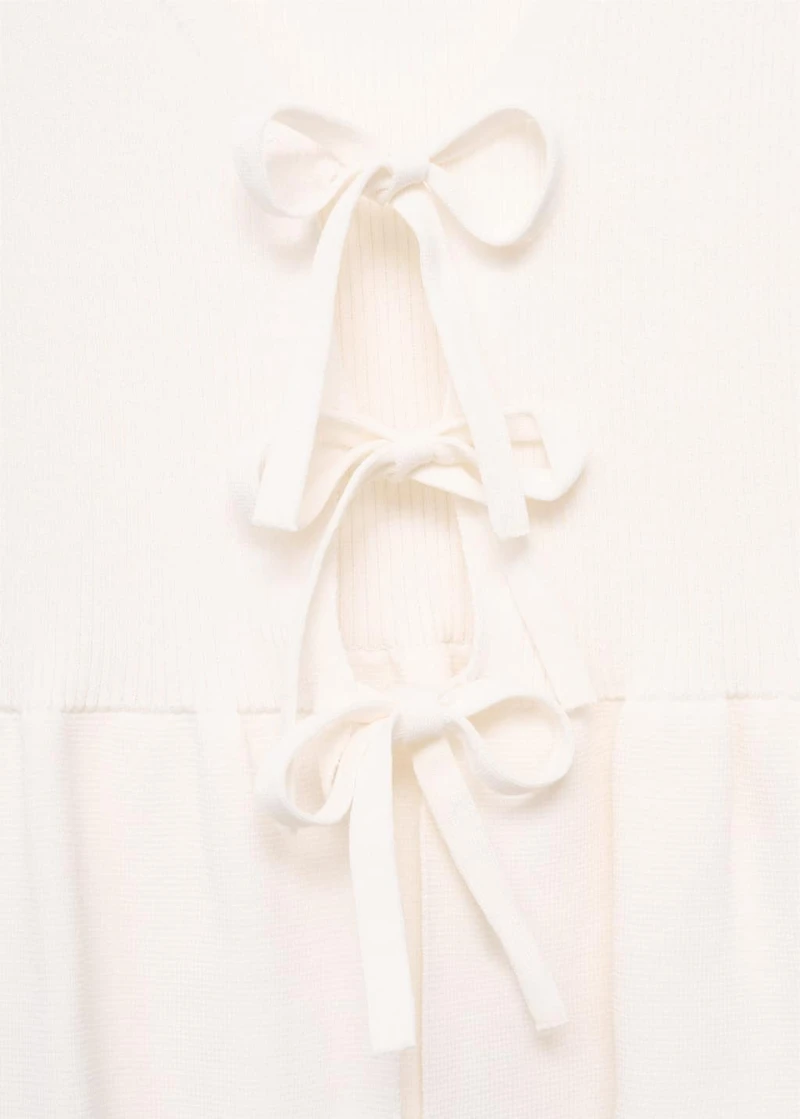 Bows knit top