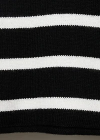 Knit striped sweater