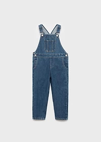 Denim cotton dungarees