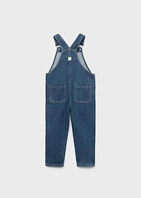 Denim cotton dungarees