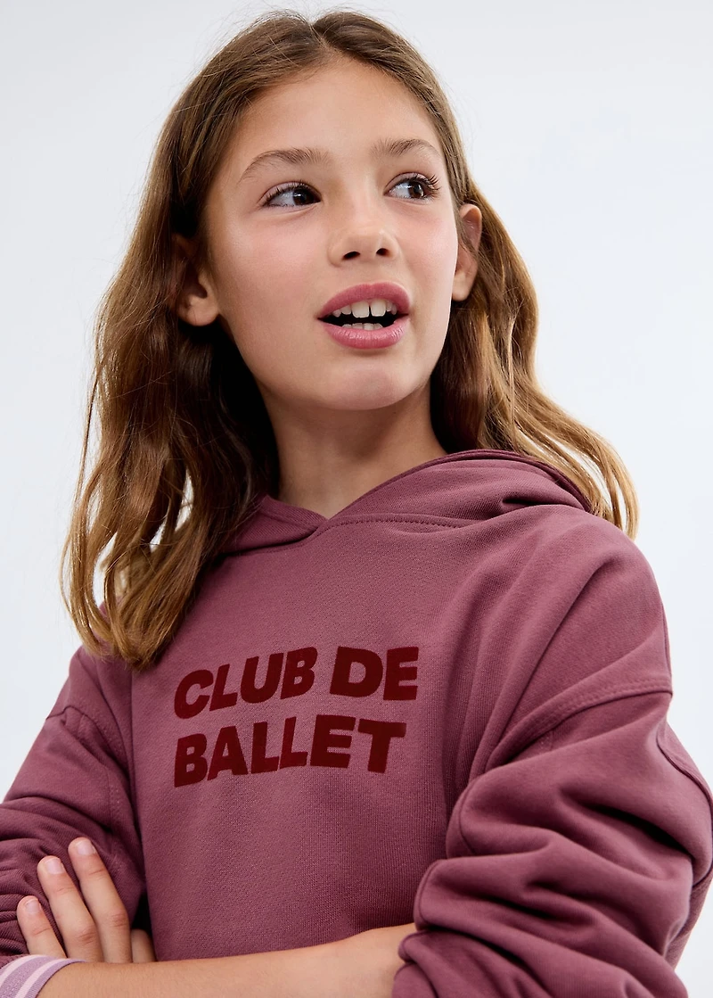 Printed hoodie