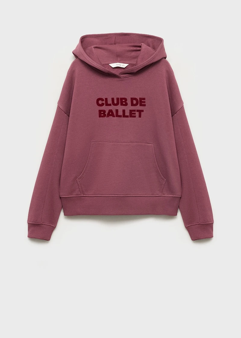Printed hoodie