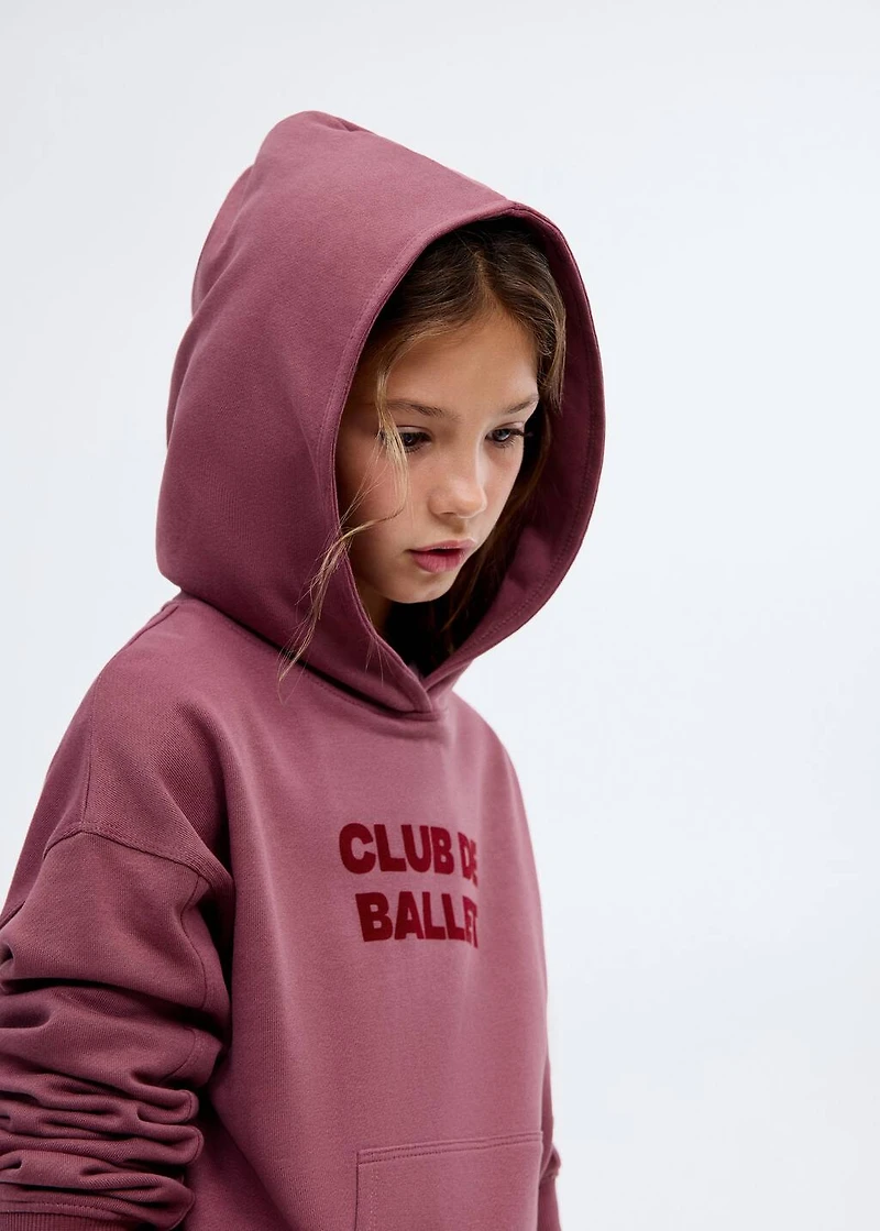 Printed hoodie