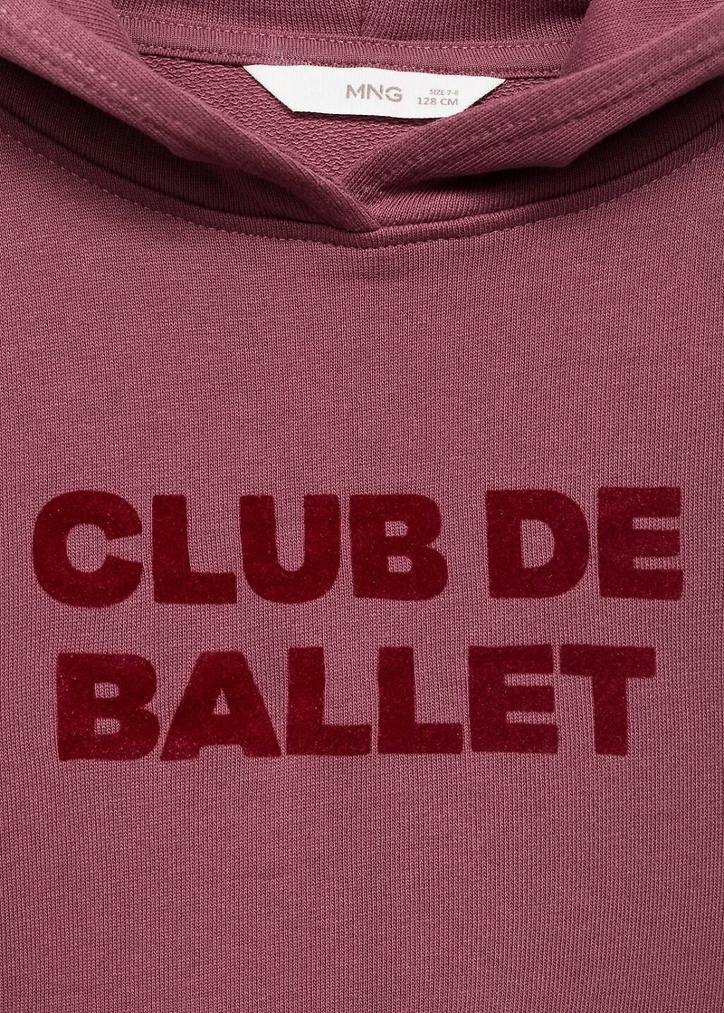 Printed hoodie