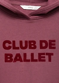 Printed hoodie